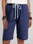 Cotton and linen women's trousers, thin casual pants, nine-point pants, five-point Shorts