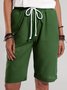 Cotton and linen women's trousers, thin casual pants, nine-point pants, five-point Shorts