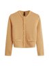 Regular Fit Crew Neck Casual Cardigan