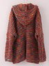 Long Sleeve V Neck Cotton-Blend Fleece Coat