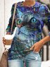 Cat Print Women Sweatshirt