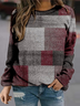 Regular Fit Casual Geometric Sweatershirt