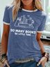 Book Lover Reading Casual Short Sleeve T-Shirt