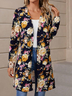 Casual Loose Floral Others Kimono