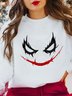 Cool Smiley Face Cotton Sweatshirt