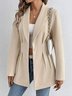 Casual Loose Lapel Collar Blazer