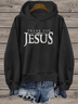 Women's Thank You Jesus Faith Hooded Sweatshirt