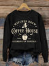Women Halloween Crew Neck Long Sleeve Casual Holiday Spring/Fall Sweatshirt